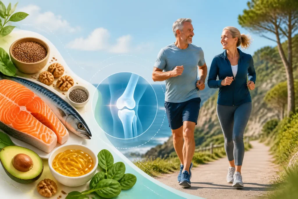 Jak strava bohatá na omega-3 podporuje zdraví kloubů