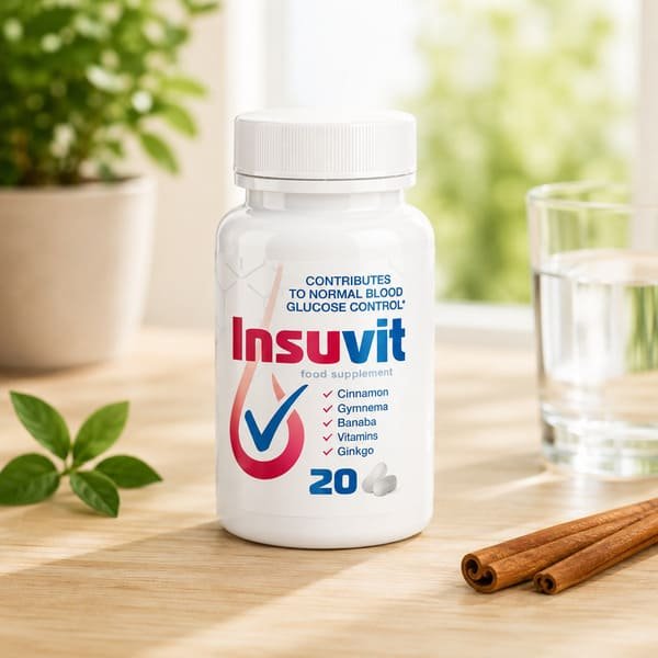 Insuvit – Podpora hladiny cukru | Přírodní řešení